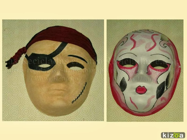 como fazer máscara de carnaval