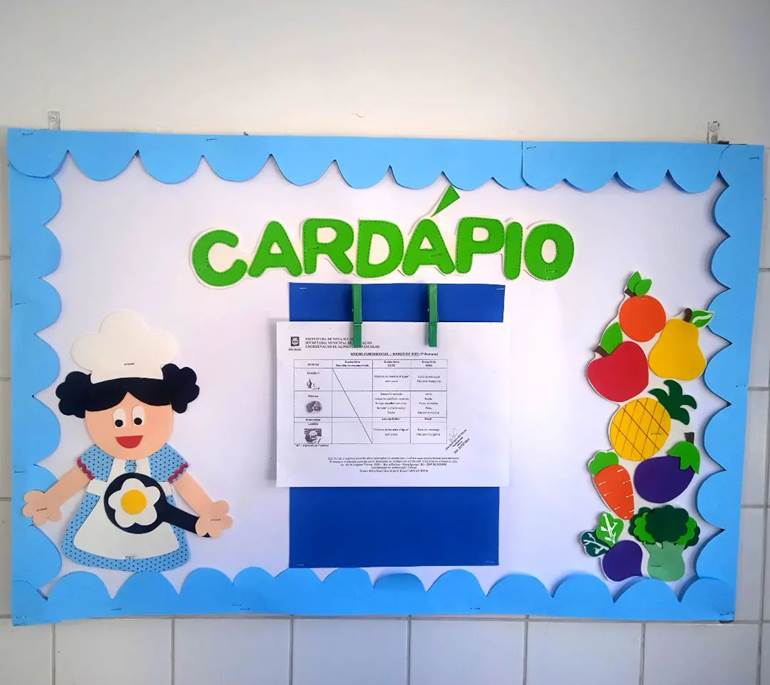 mural de recados criativo
