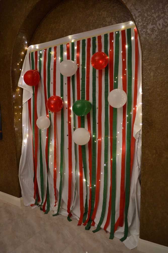 painel de natal instagramável