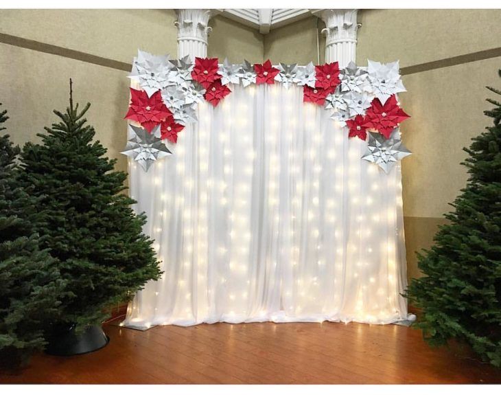 painel de natal para fotos