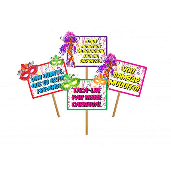 acessórios de carnaval personalizados