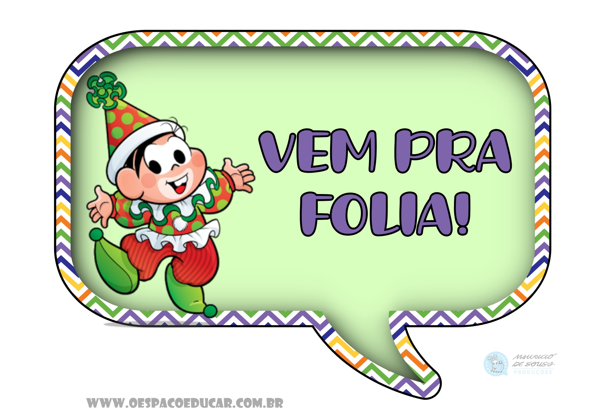 como fazer plaquinha de carnaval passo a passo