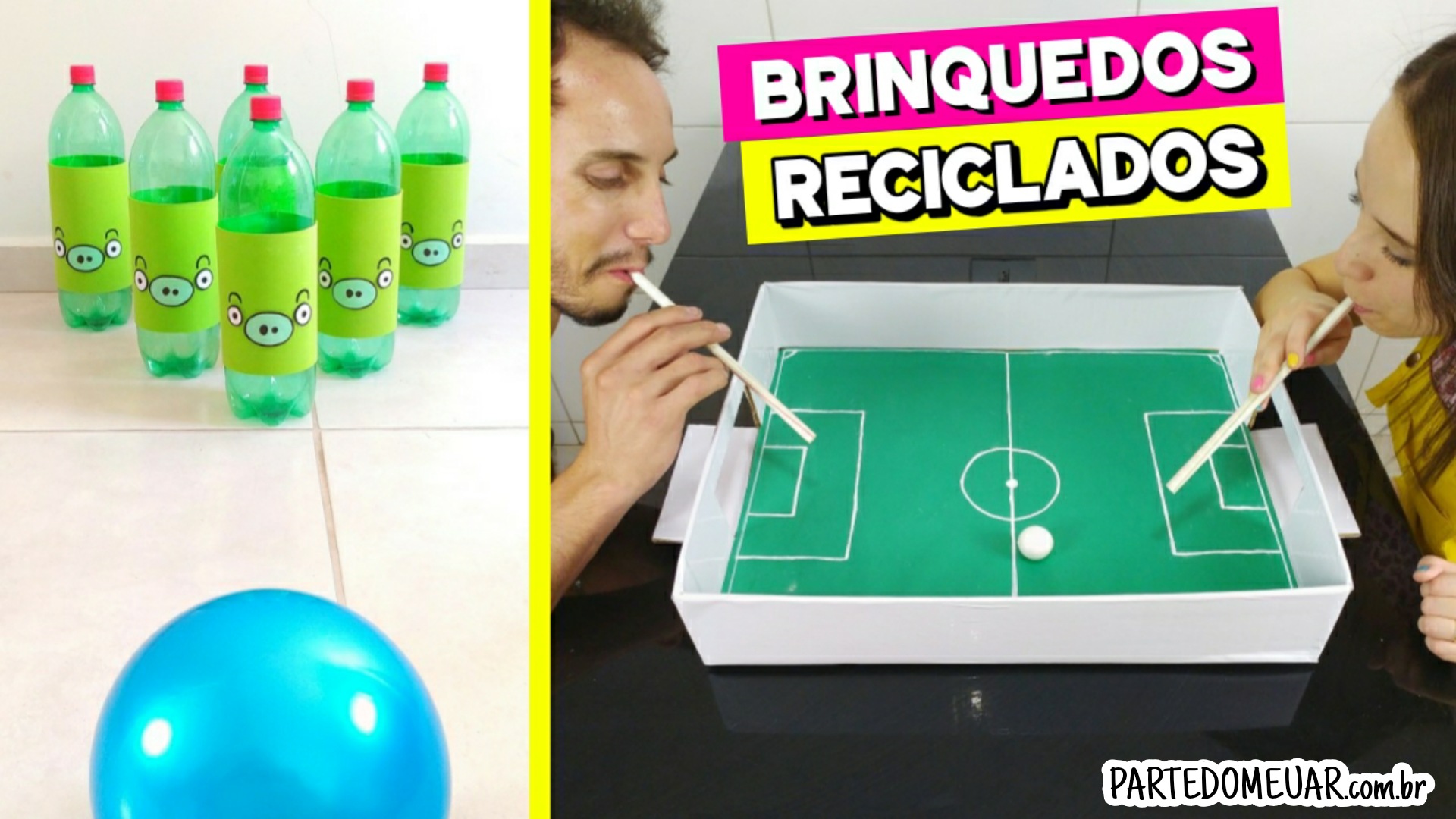 reutilizar materiais domésticos