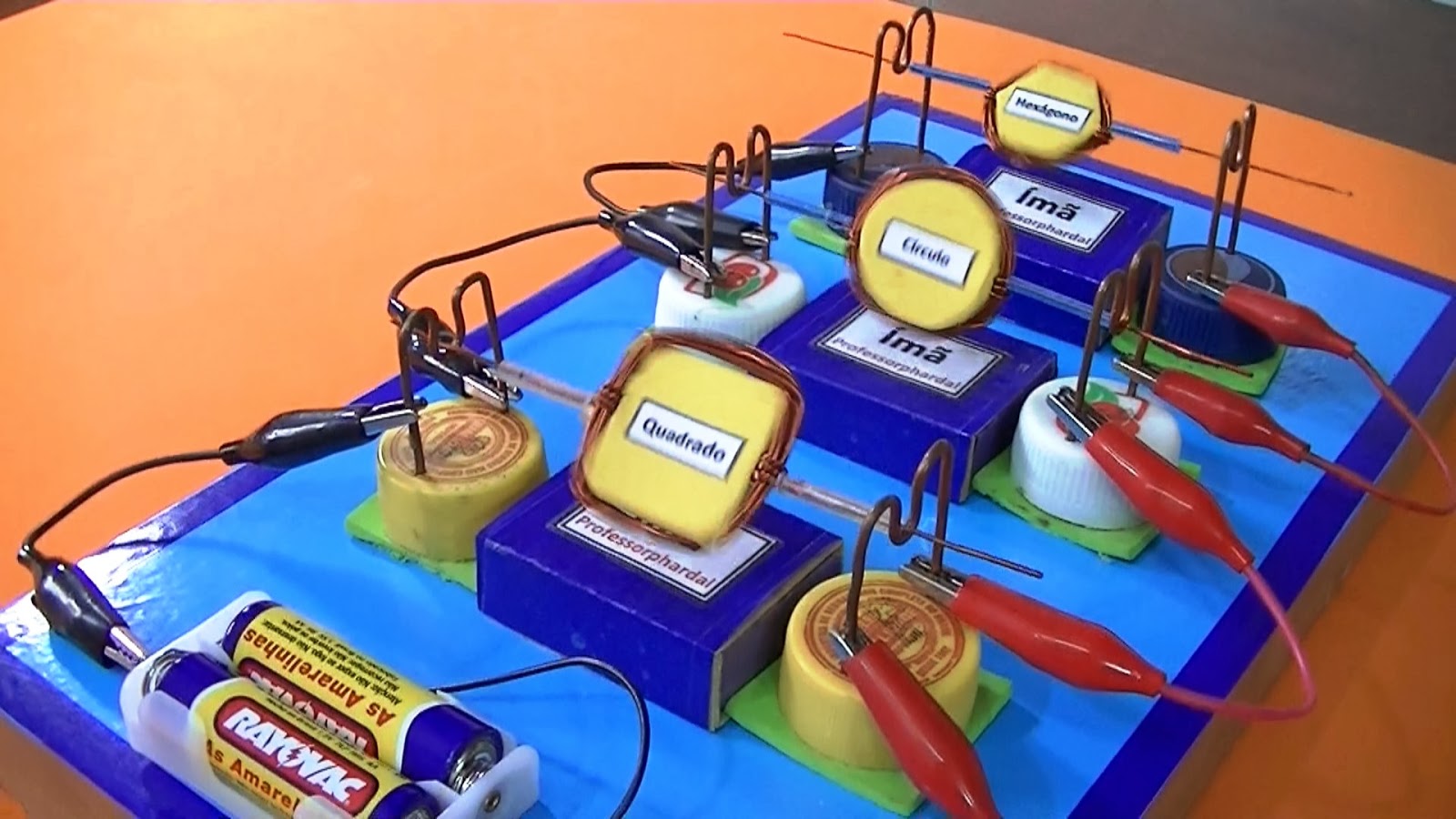 experimentos com materiais reciclados feira de ciências