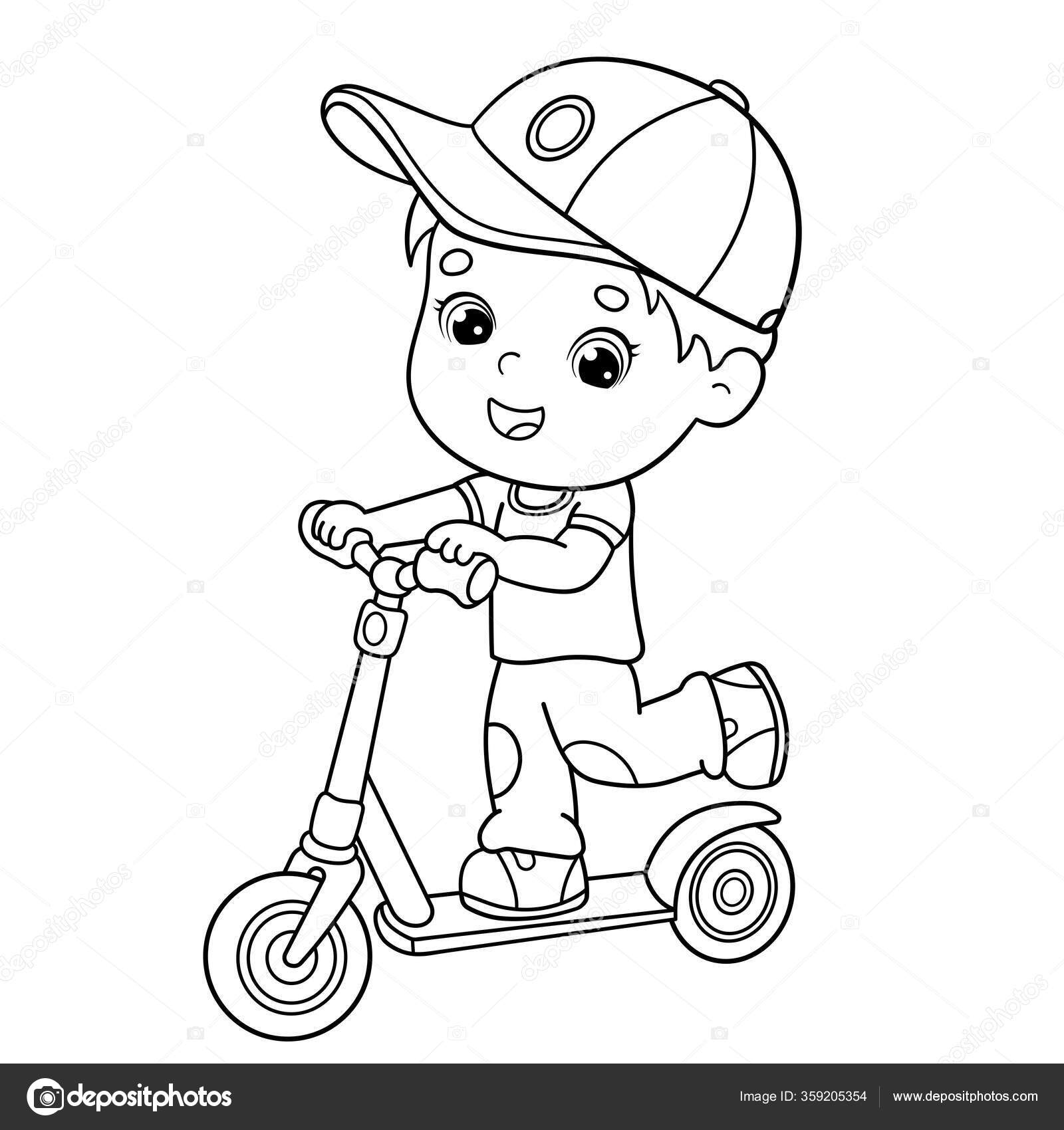 imagens de crianças para colorir