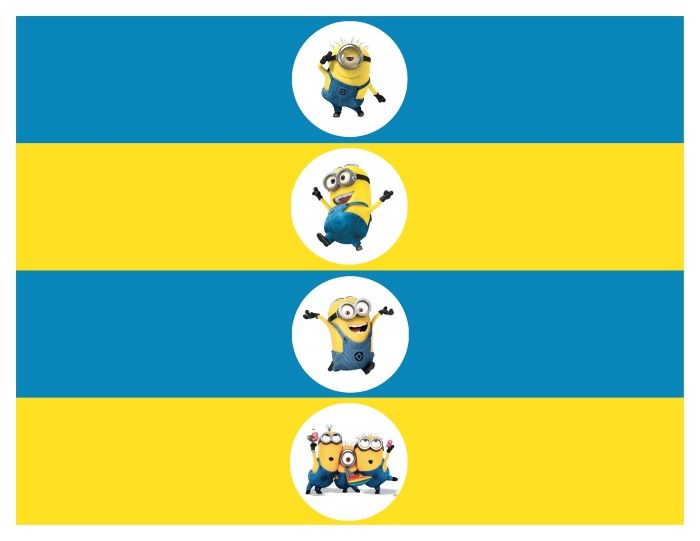 minions para imprimir e pintar