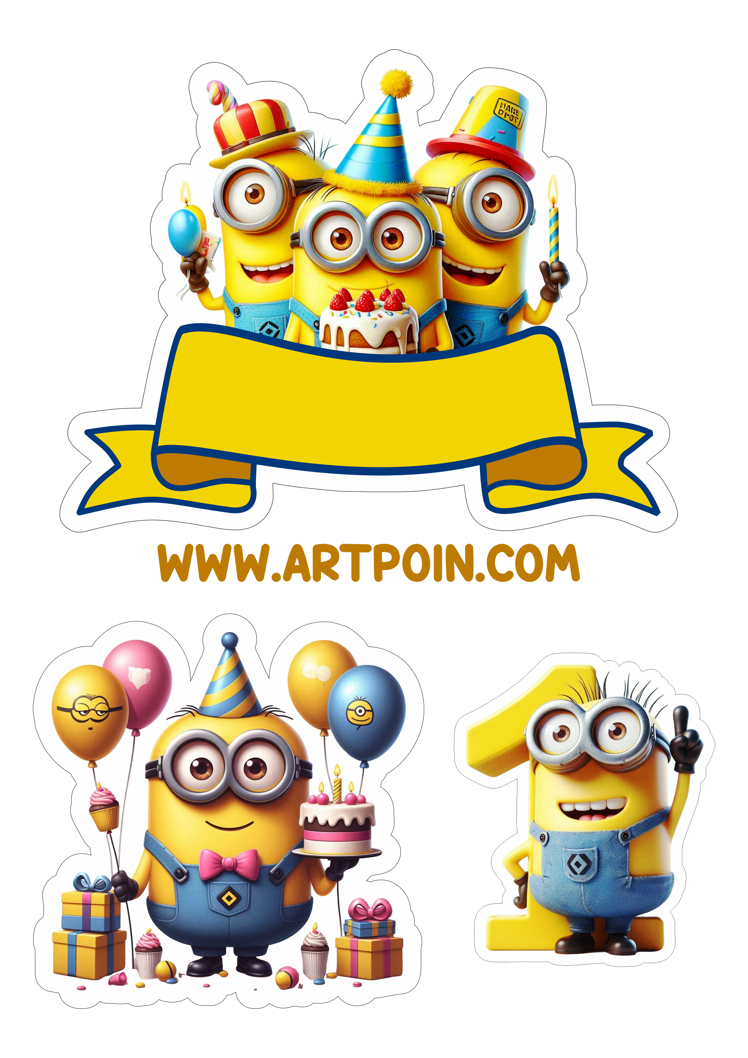 desenhos minions para imprimir grátis