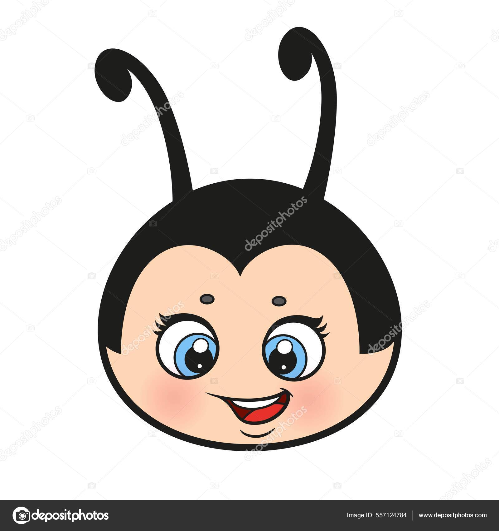 joaninha para imprimir