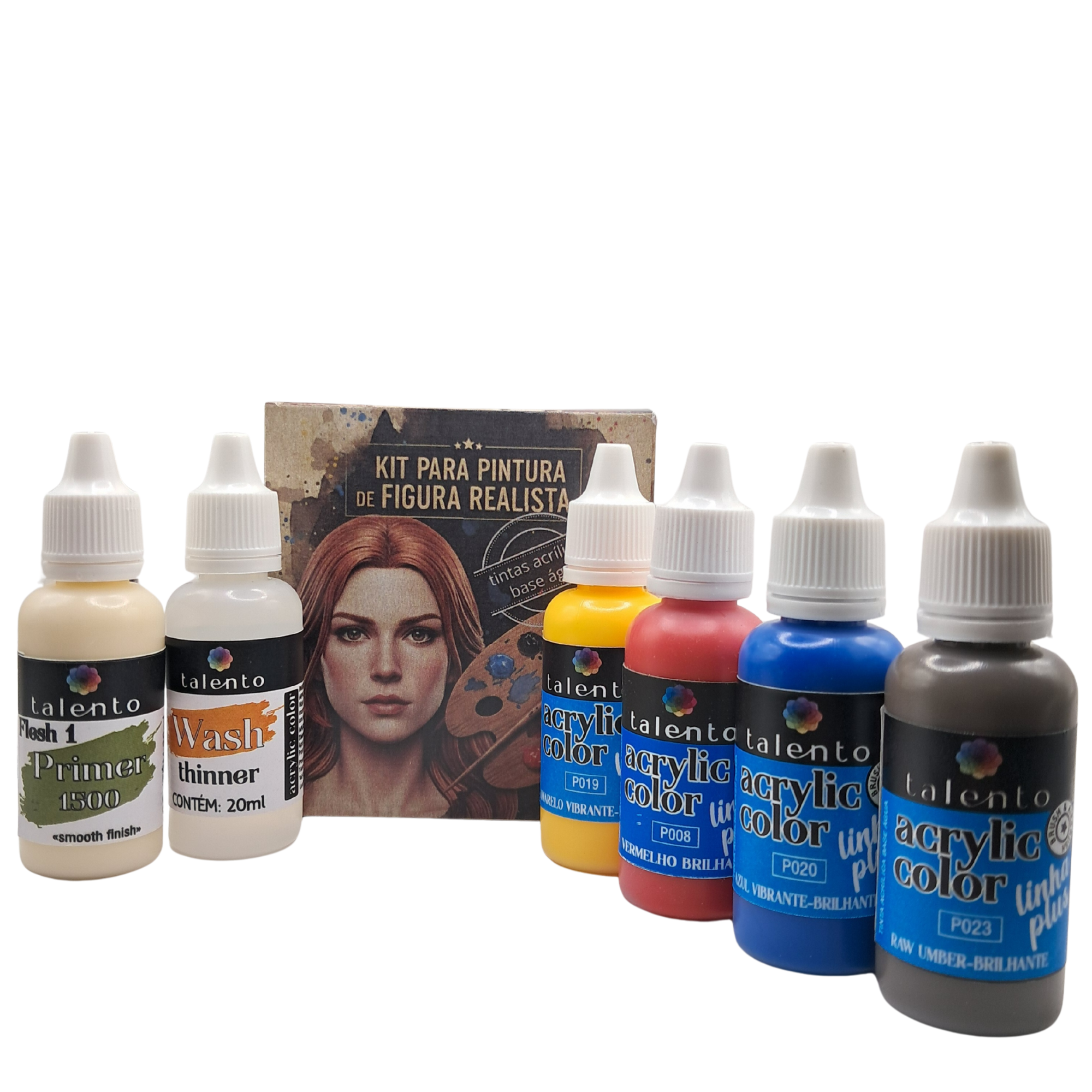 kit de pintura para iniciantes
