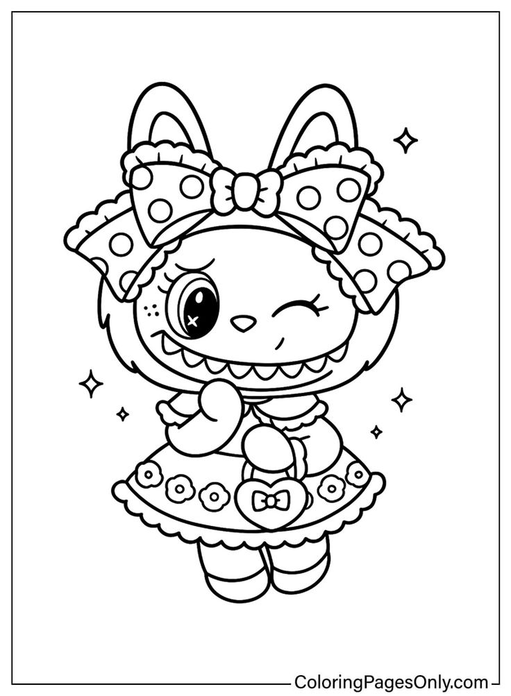 desenhos de labubu pdf