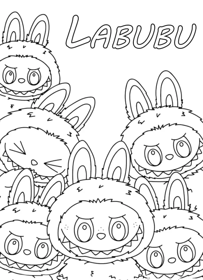 kit labubu atividades