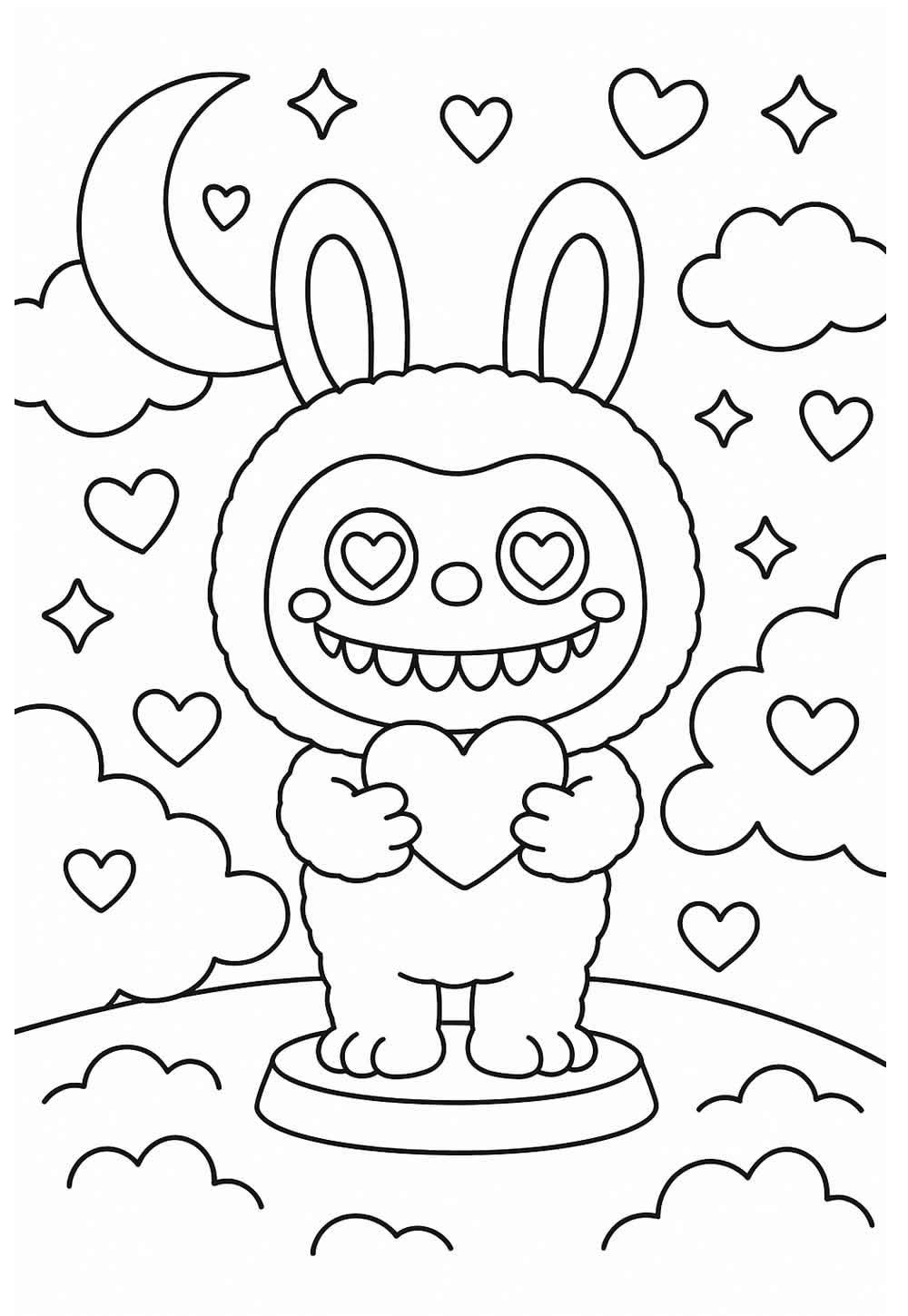 labubu para pintar