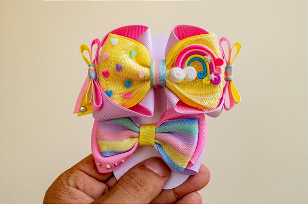 laço de cabelo adulto