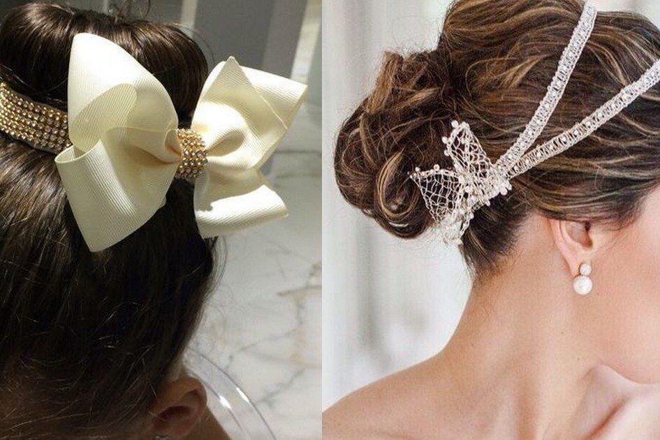 laço de cabelo para formatura