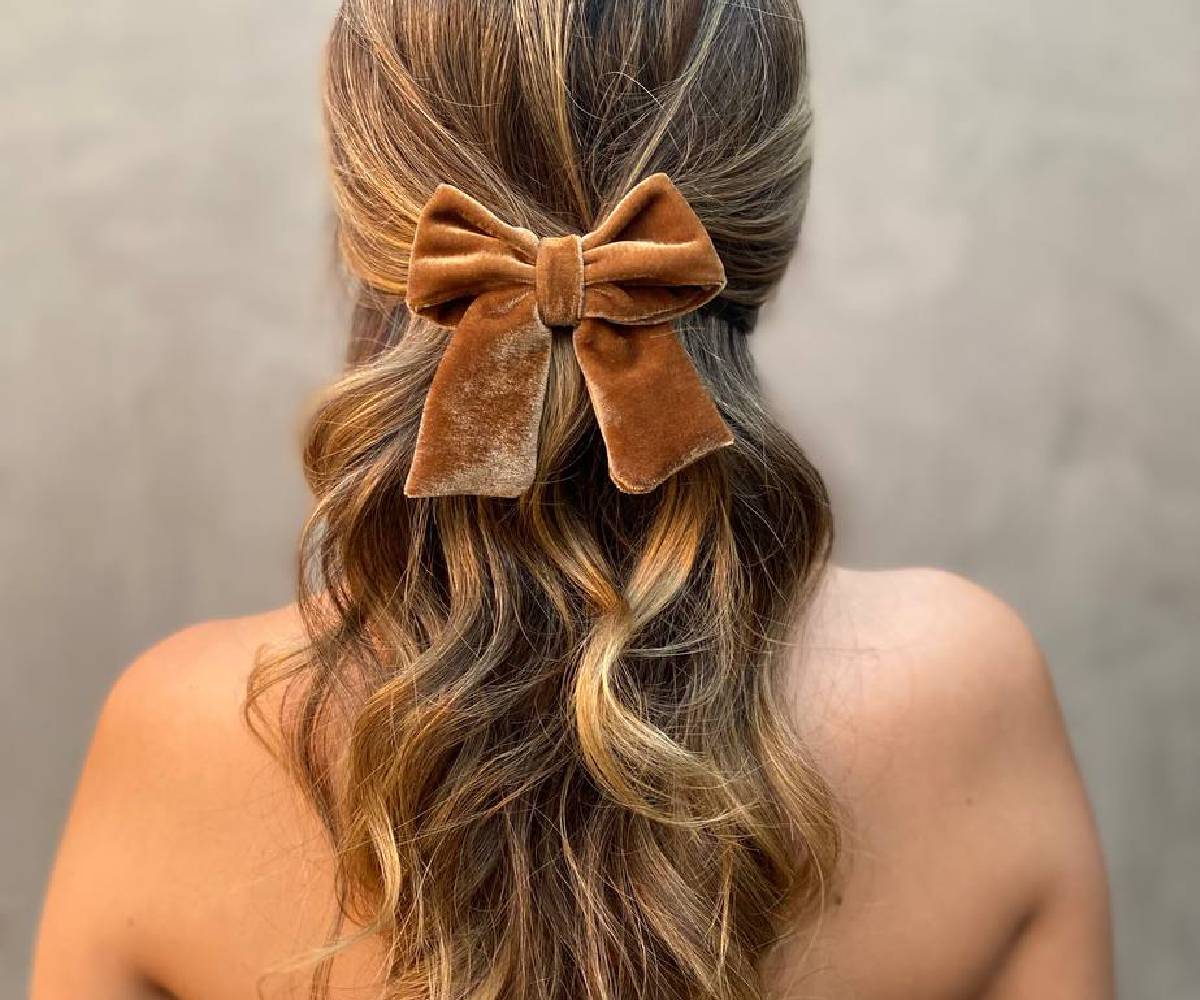 tendências de laços de cabelo 2026