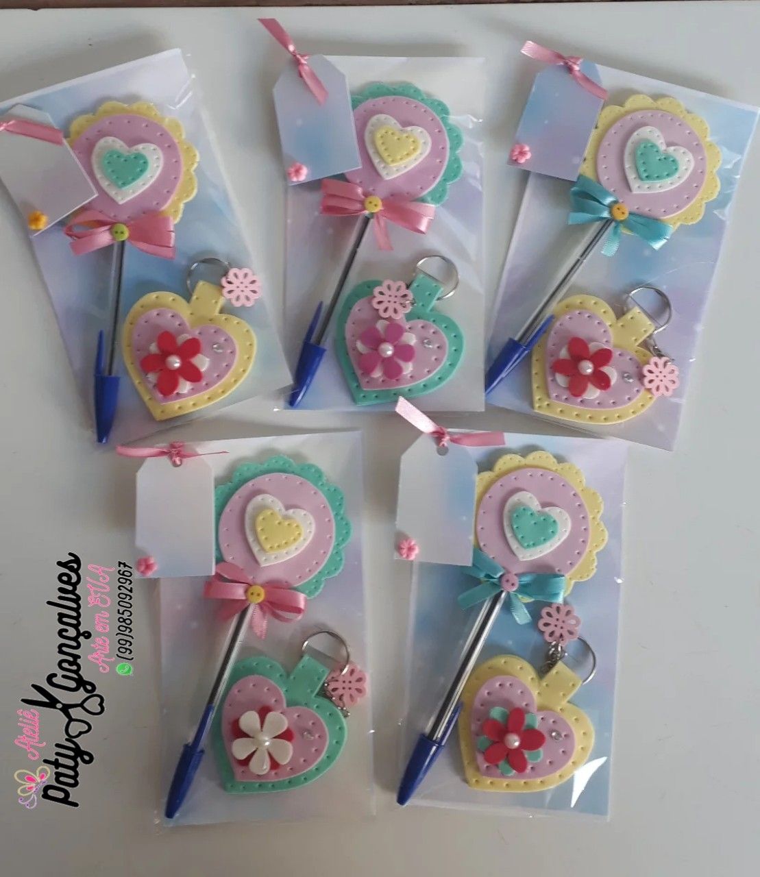 lembrancinha de pote de vidro decorado