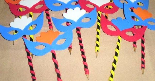 ideias lembrancinha carnaval escola