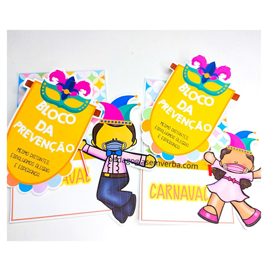 lembrancinha carnaval para festa infantil