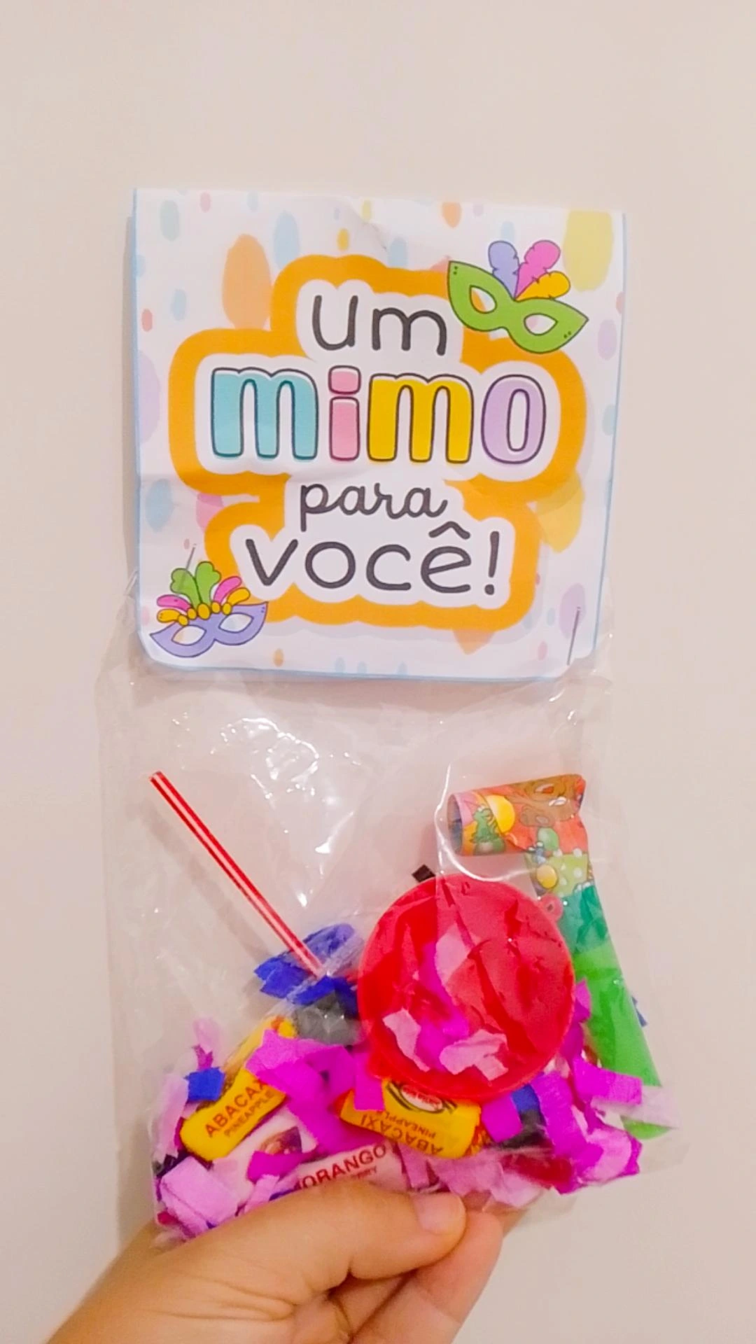 lembrancinha carnaval para bebês