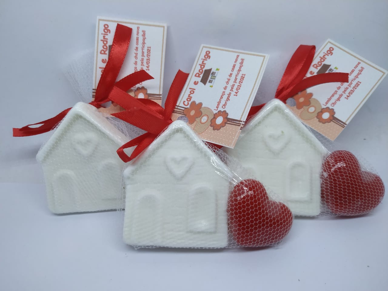 lembrancinha comestível chá de casa nova