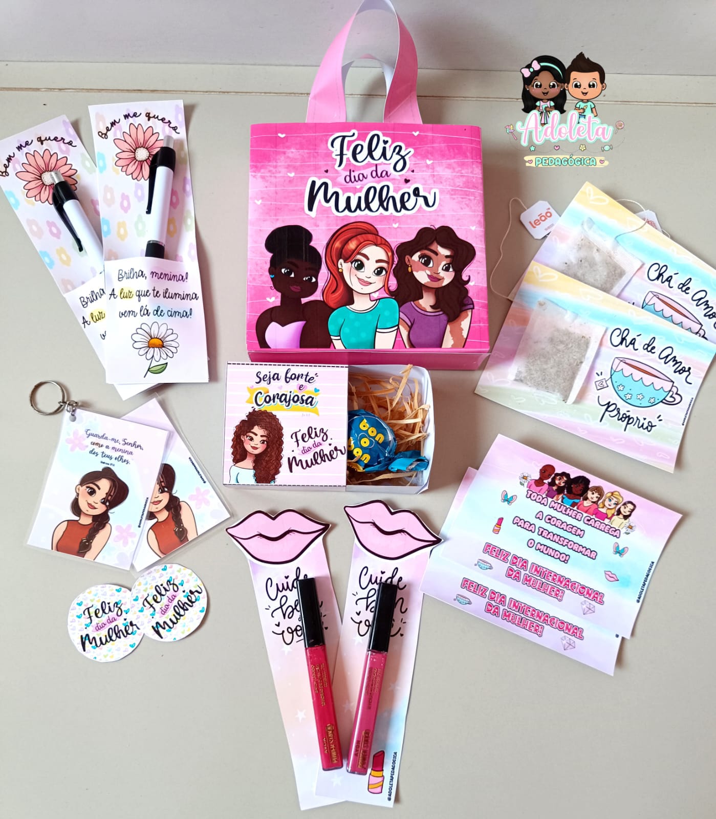 kits para o dia da mulher