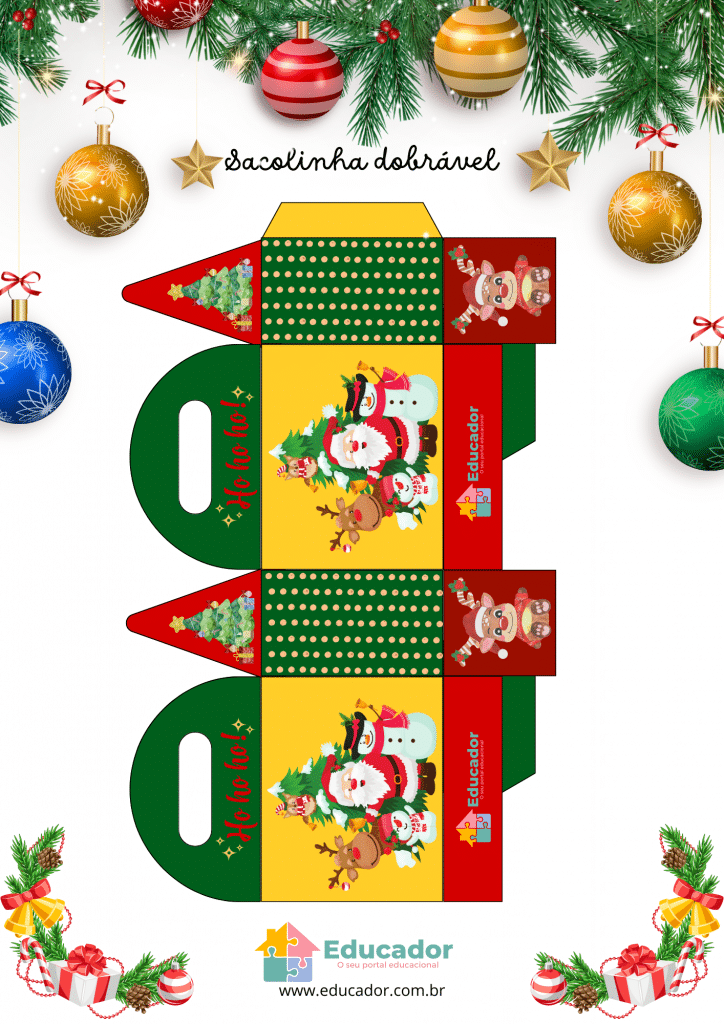 lembrancinha de natal passo a passo educação infantil