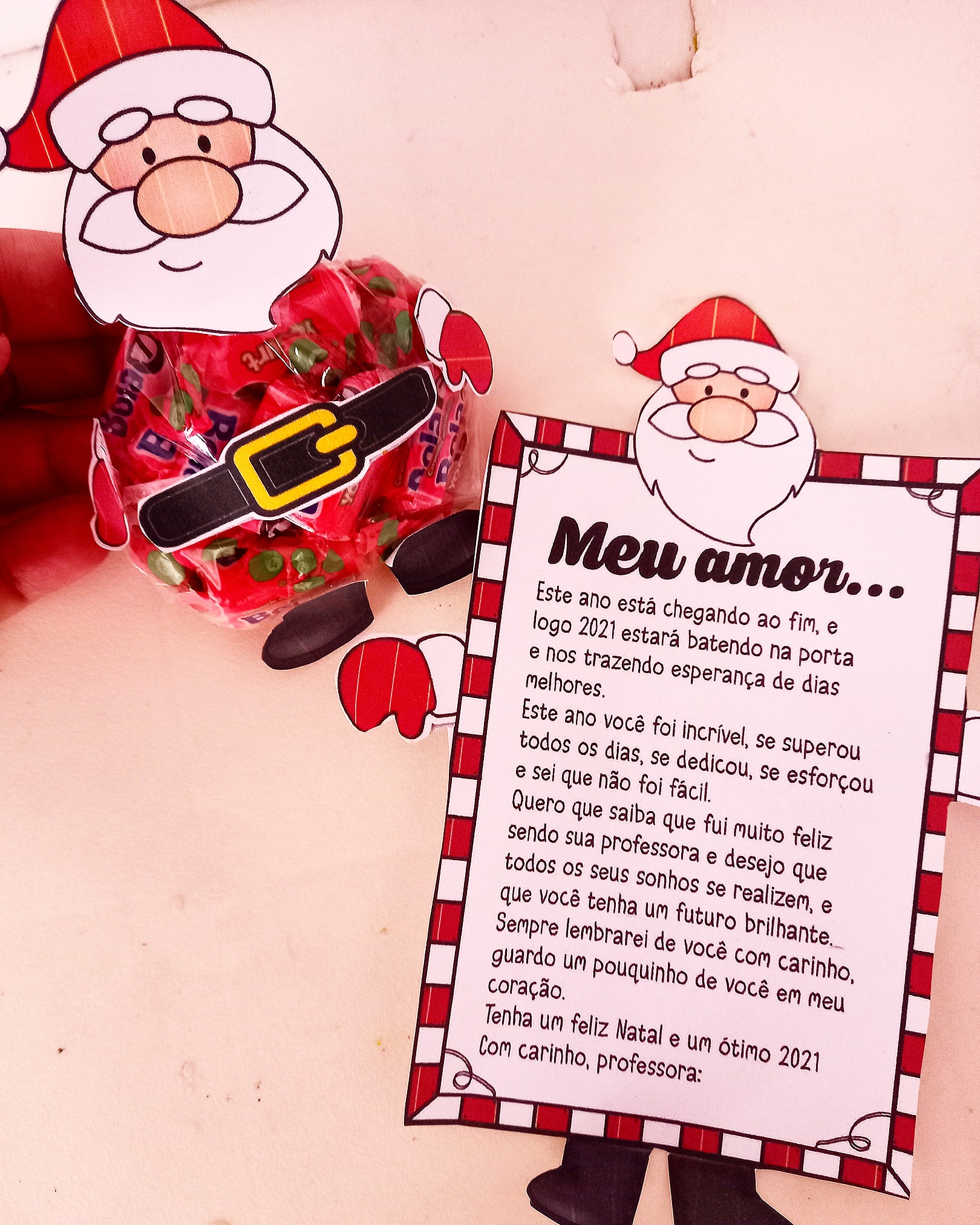 o que dar de lembrancinha de natal para turma