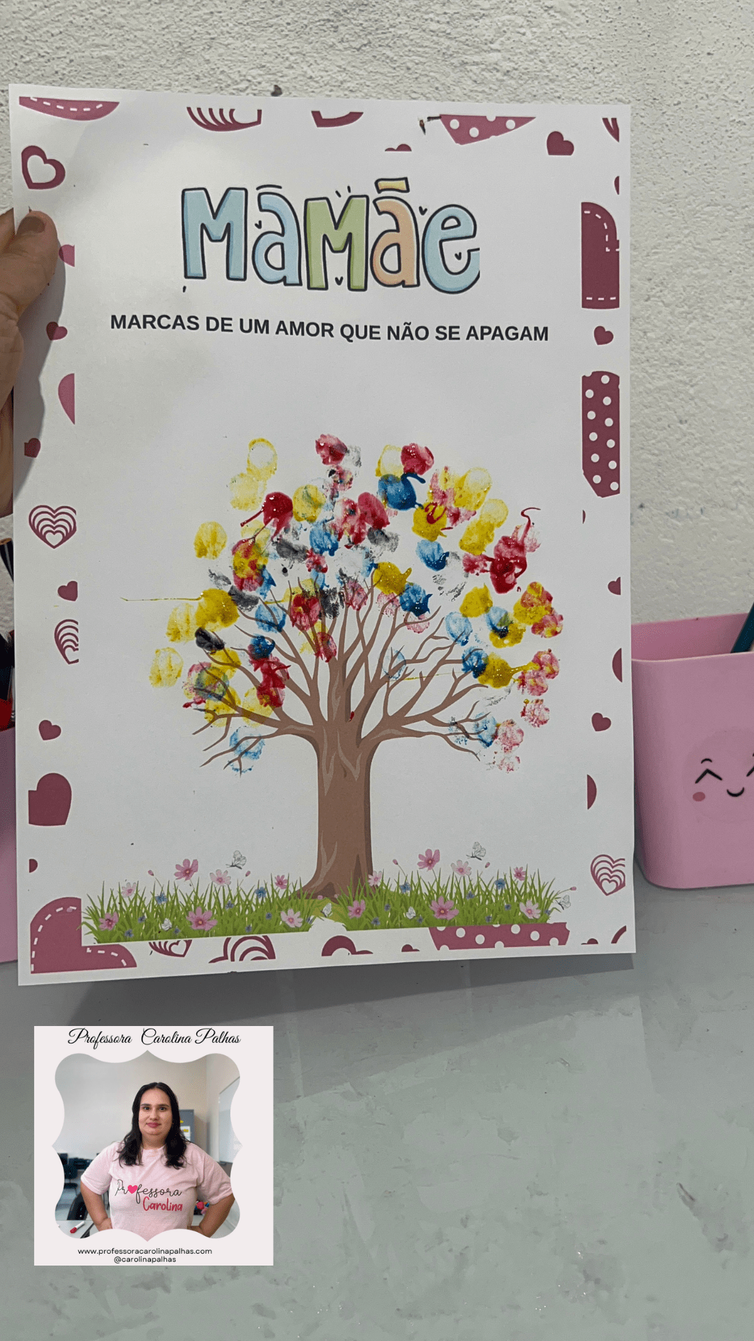 lembrancinha dia das mães pré escola