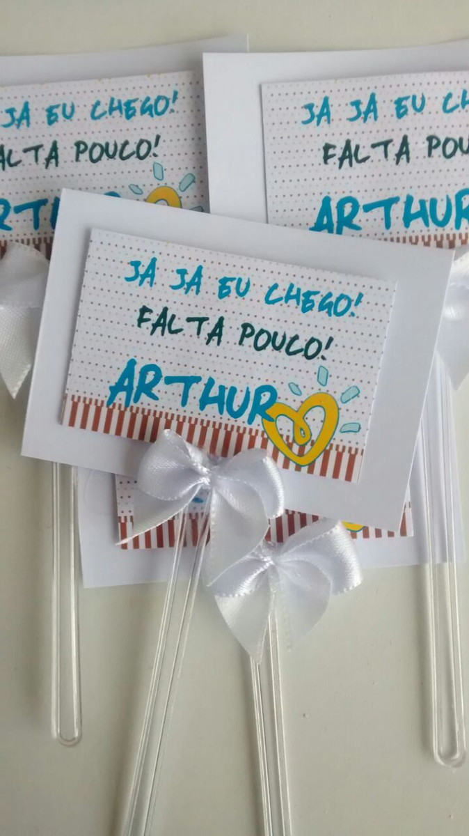 lembrancinhas chá de bebê comestíveis