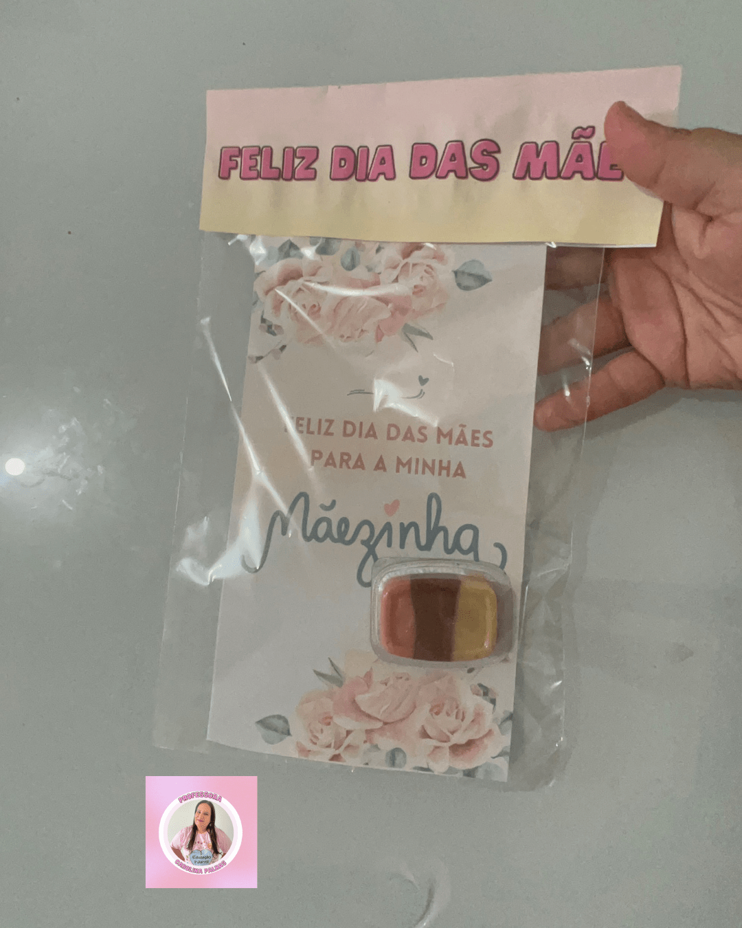 lembrancinha dia das mães baixo custo escola