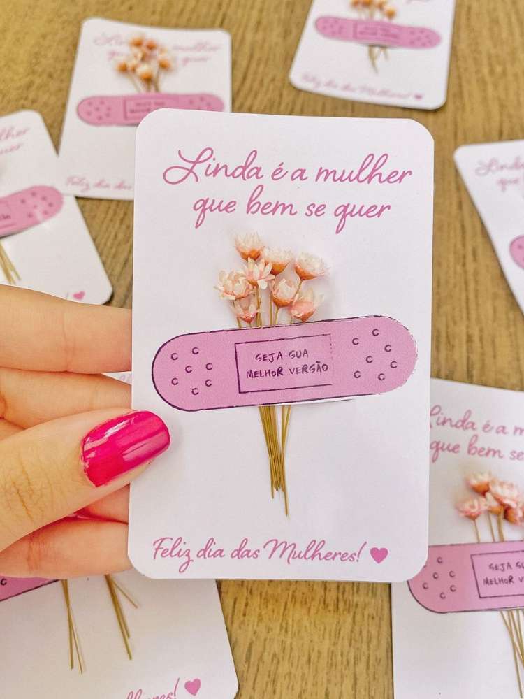 lembrancinhas dia da mulher para empresas