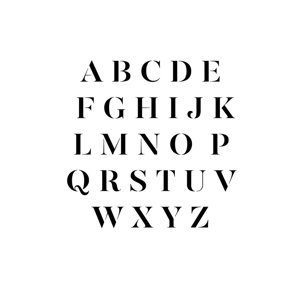 moldes de letras maiúsculas para imprimir