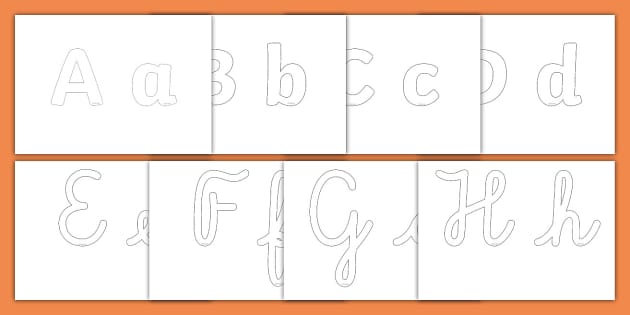 como cortar letras de papel