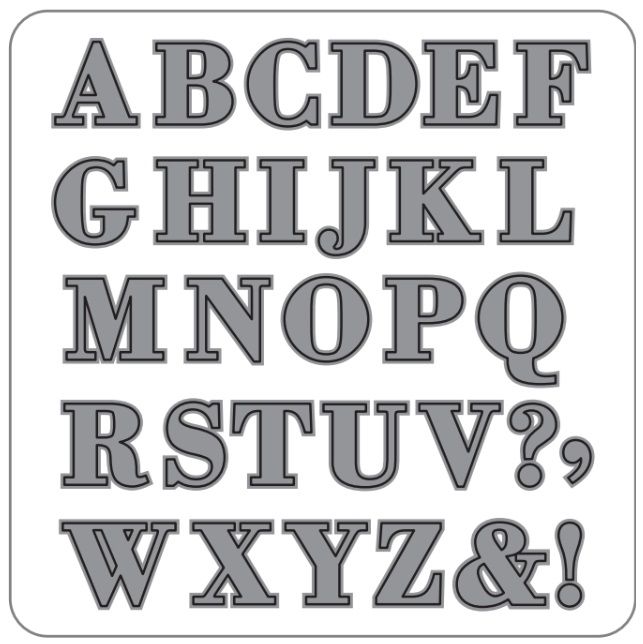como cortar letras de papel