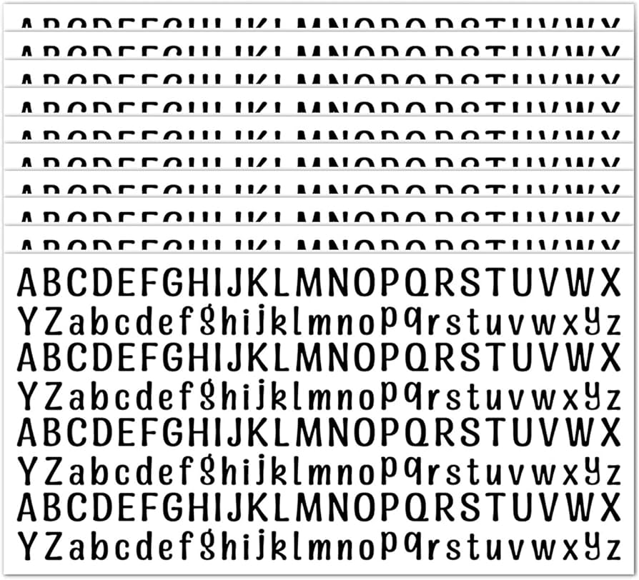 letras minusculas para imprimir