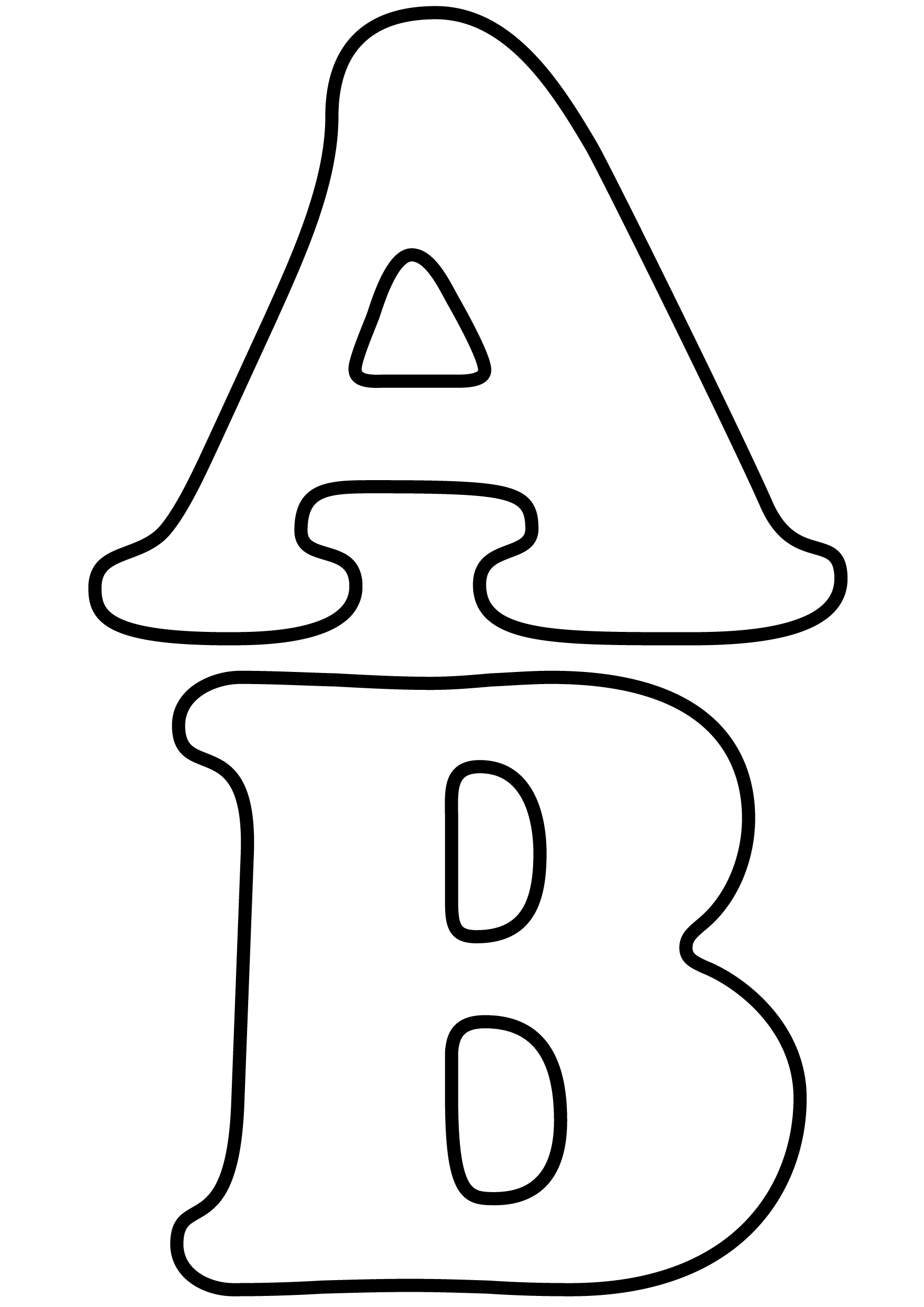 alfabeto pequeno para imprimir