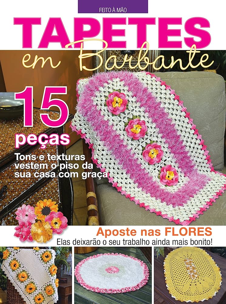 tapete de barbante colorido
