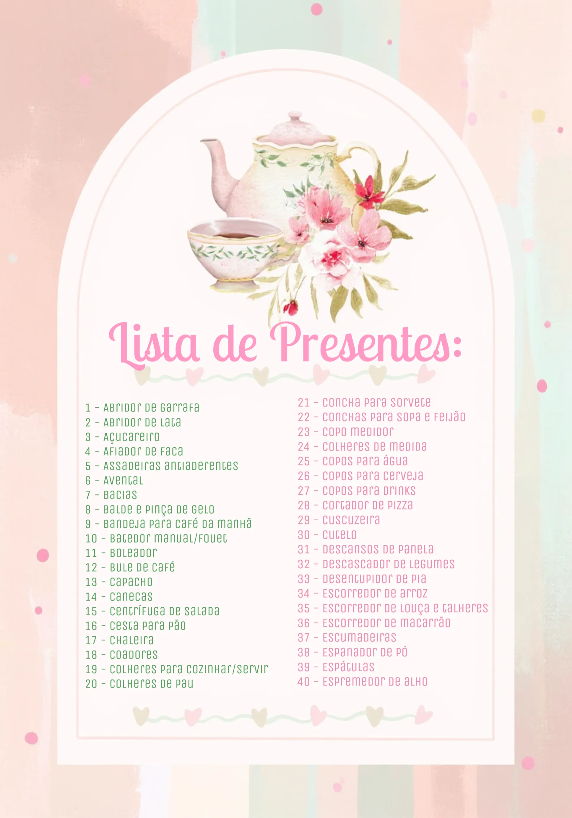 download lista chá de casa nova