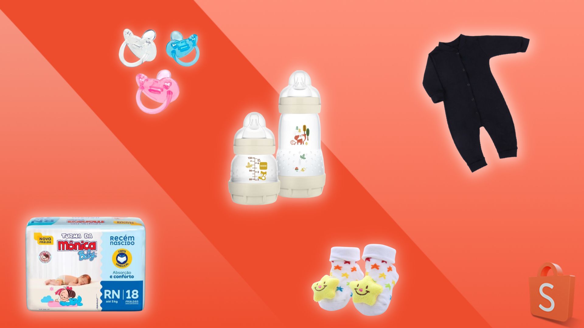 lista de chá de bebê simples