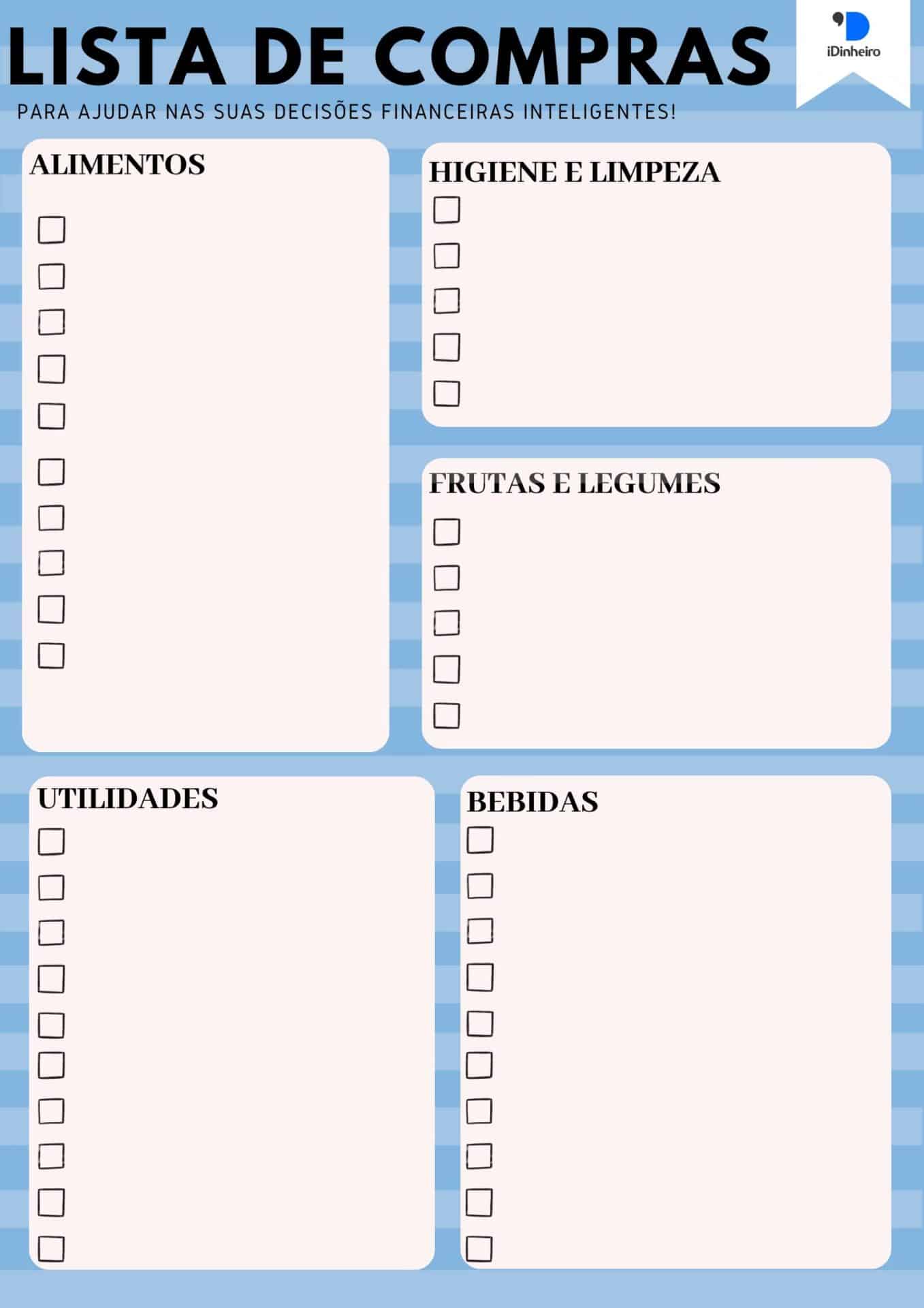 checklist para imprimir word