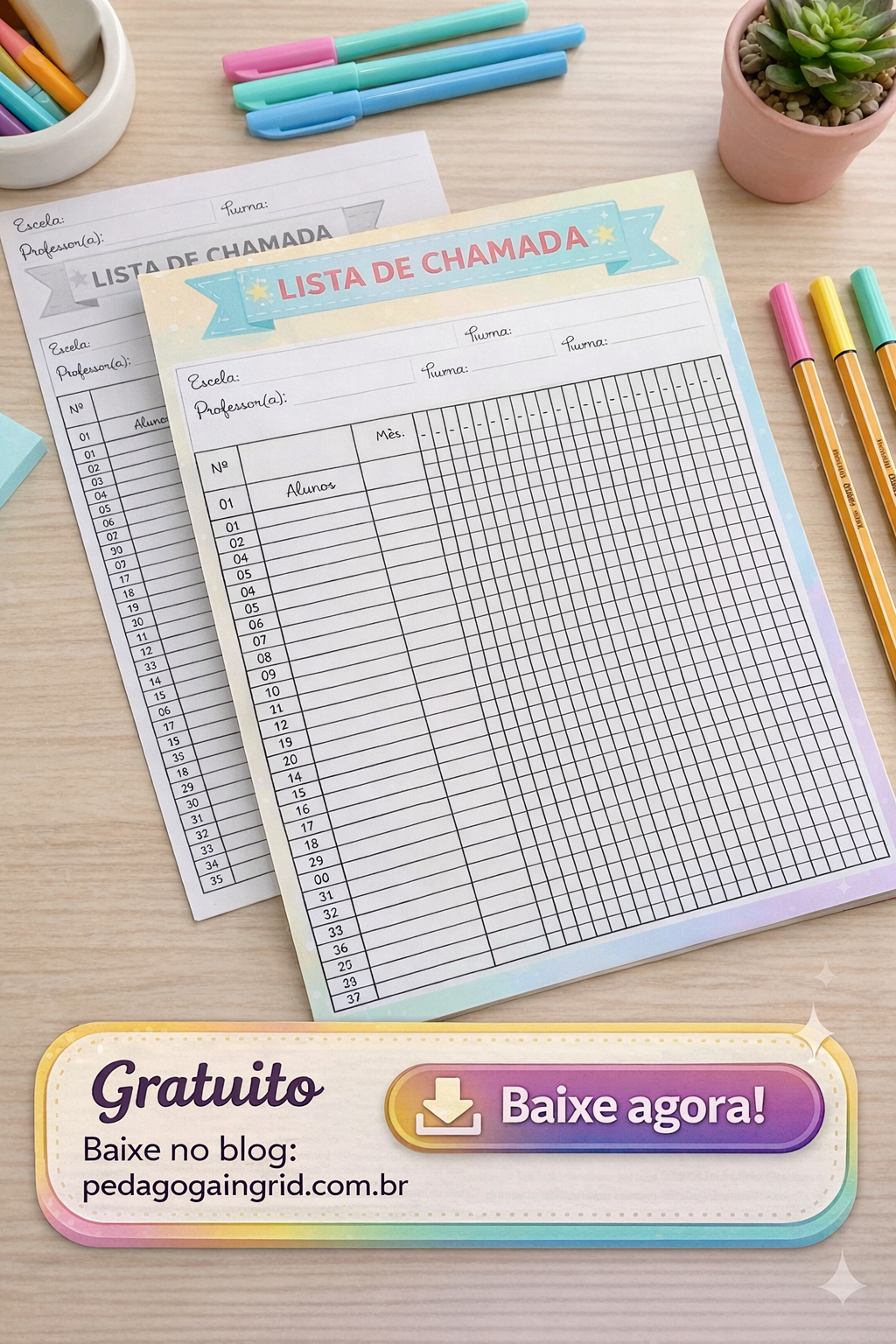 lista de limpeza para imprimir