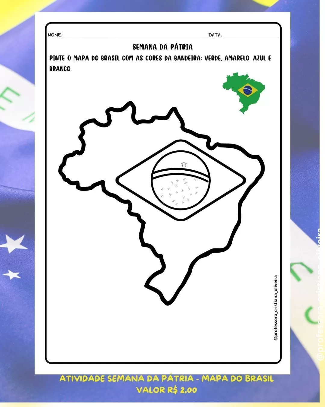 mapa mudo brasil para colorir pdf