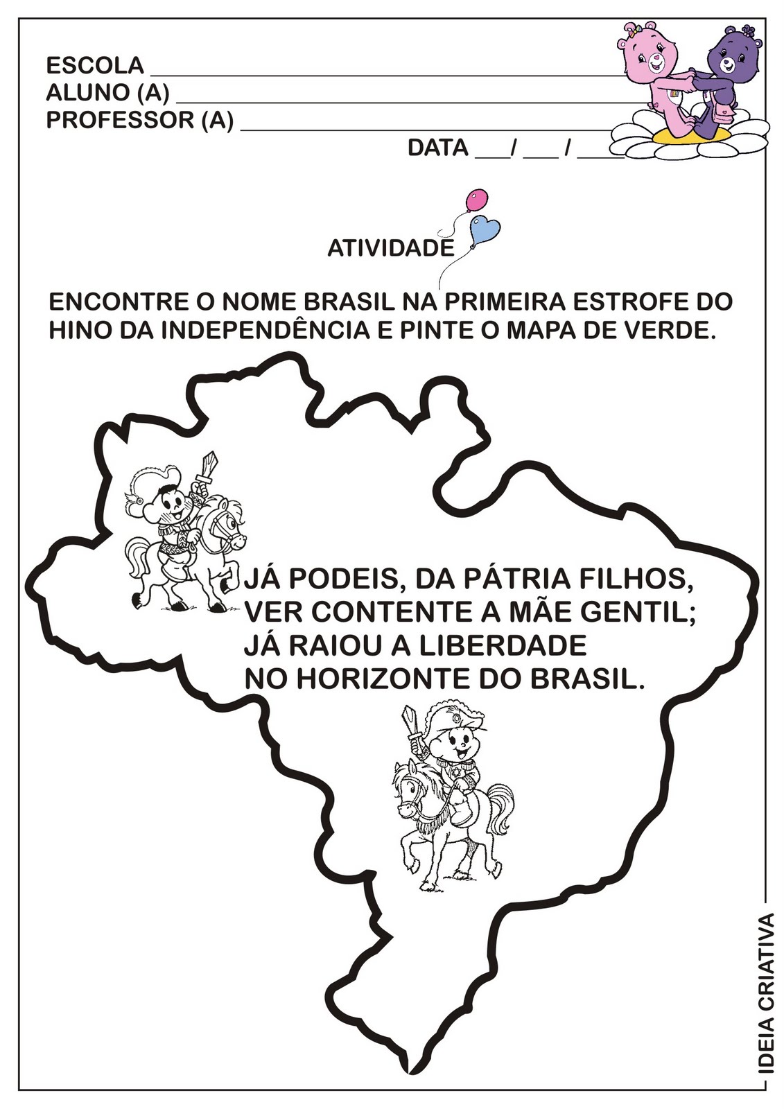 mapa do brasil por estados para colorir