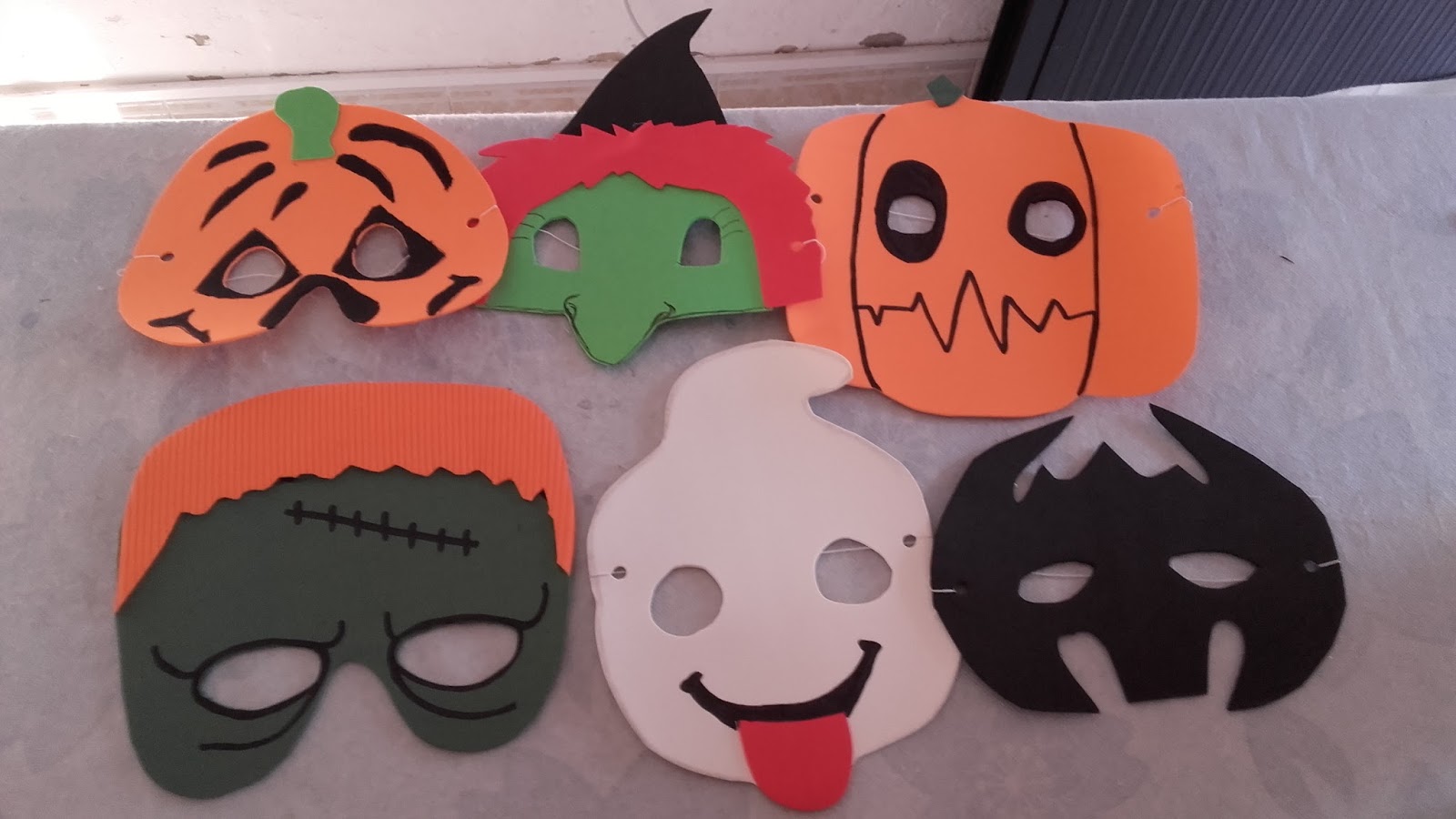 máscaras de halloween infantis para imprimir