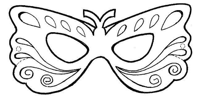 como fazer máscara de carnaval em casa