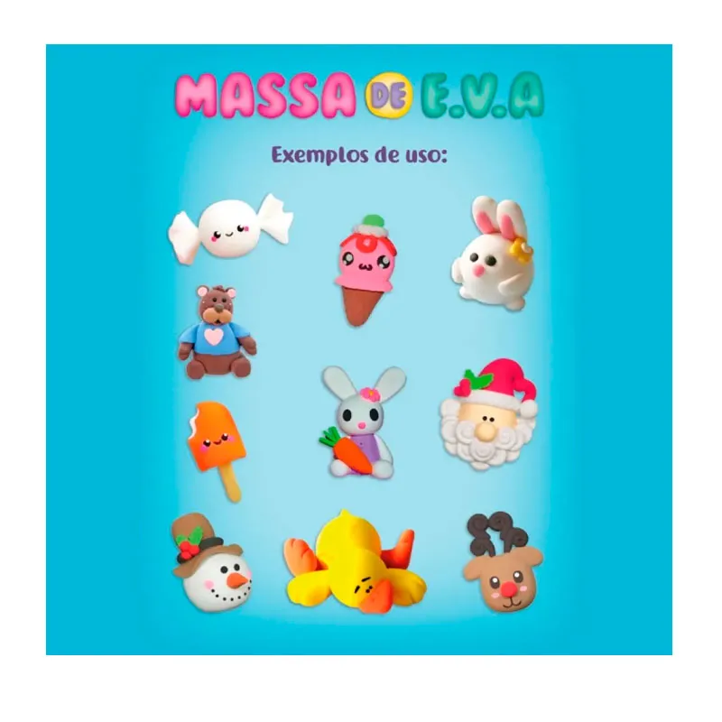 massa de porcelana fria