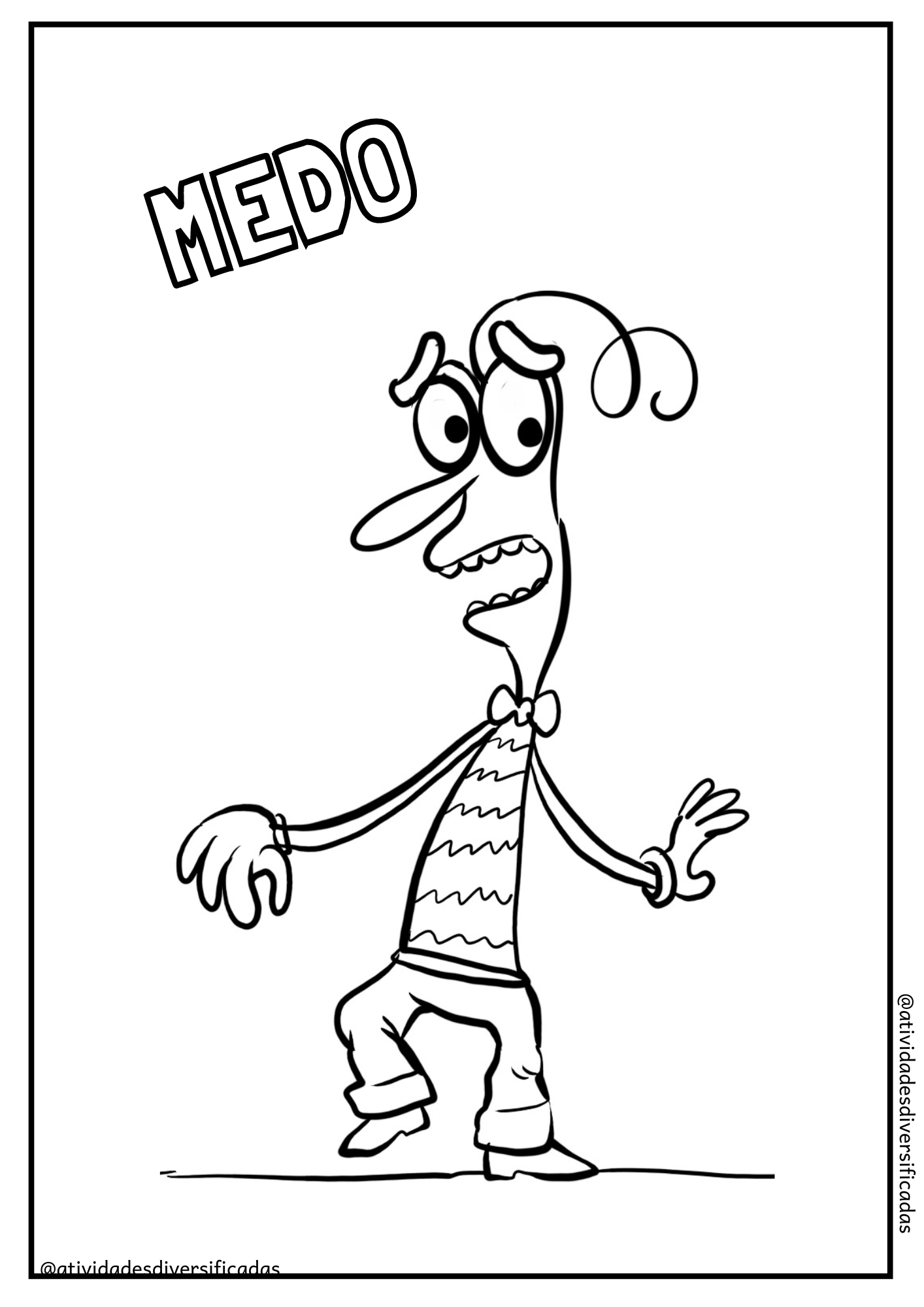 medo divertidamente tutorial