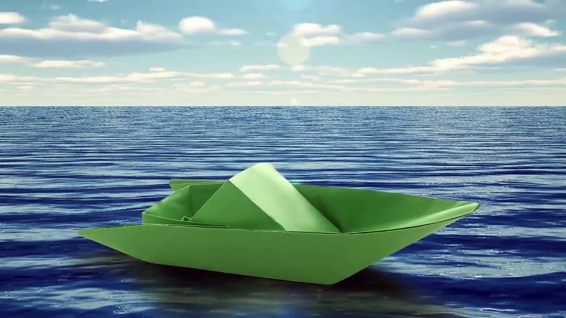 melhor papel para barco de papel flutuar