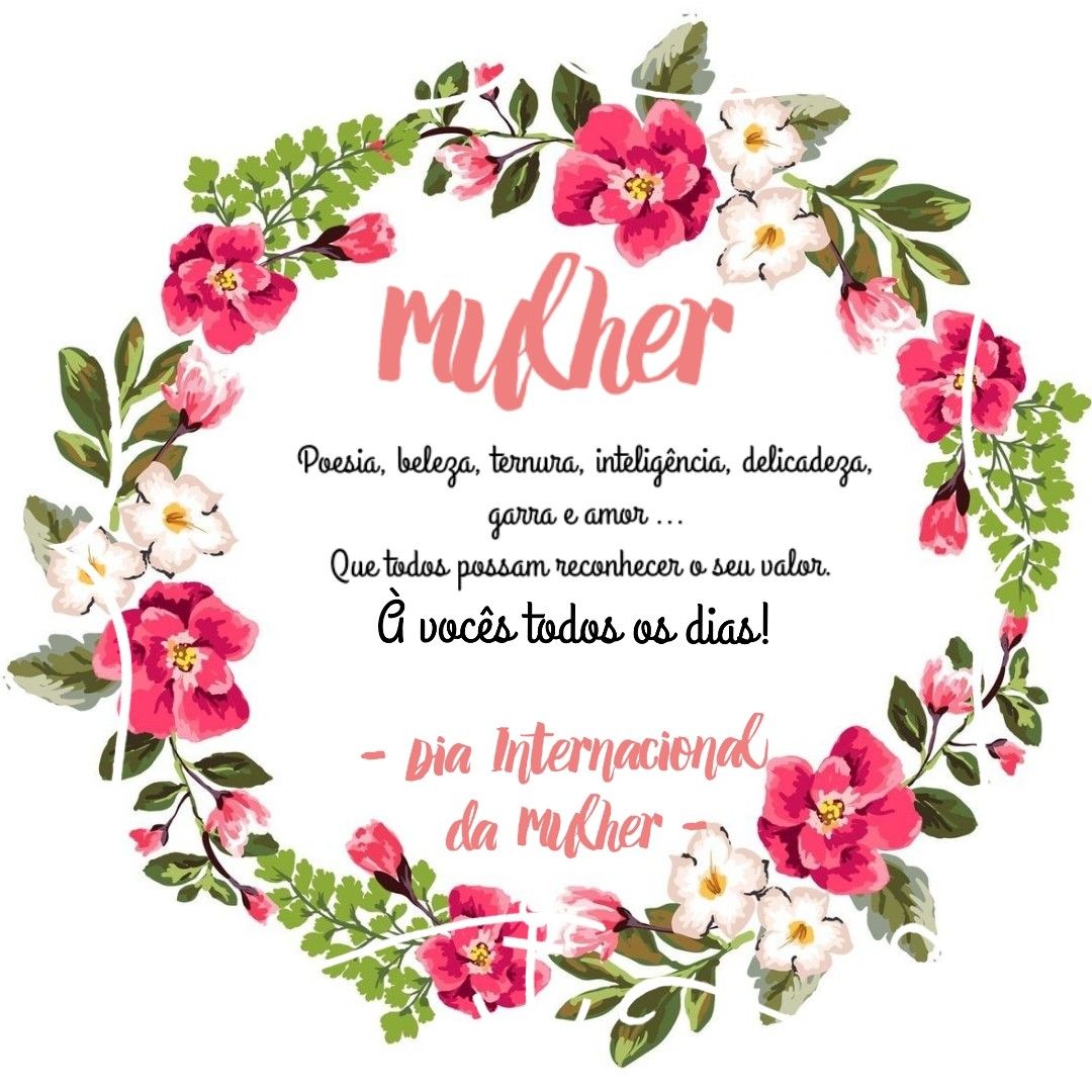 frase dia da mulher para imprimir pdf
