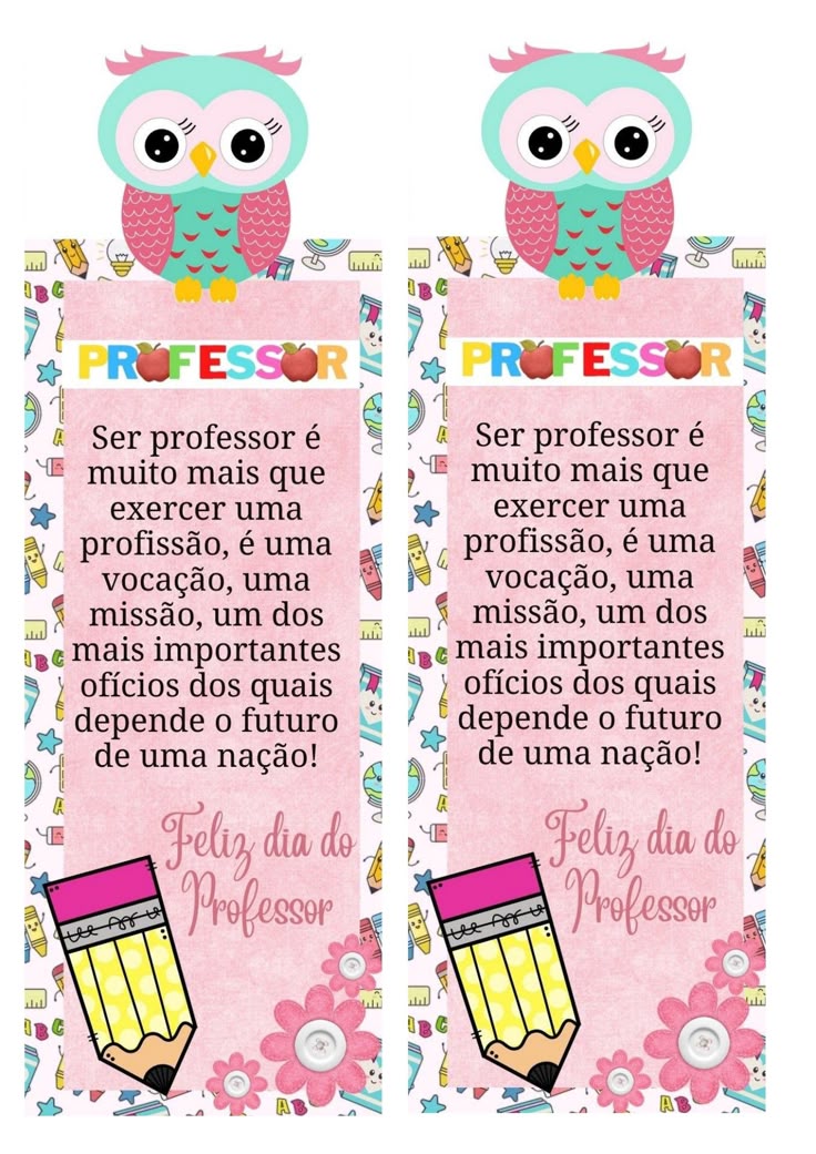 mensagens dia dos professores para cartao